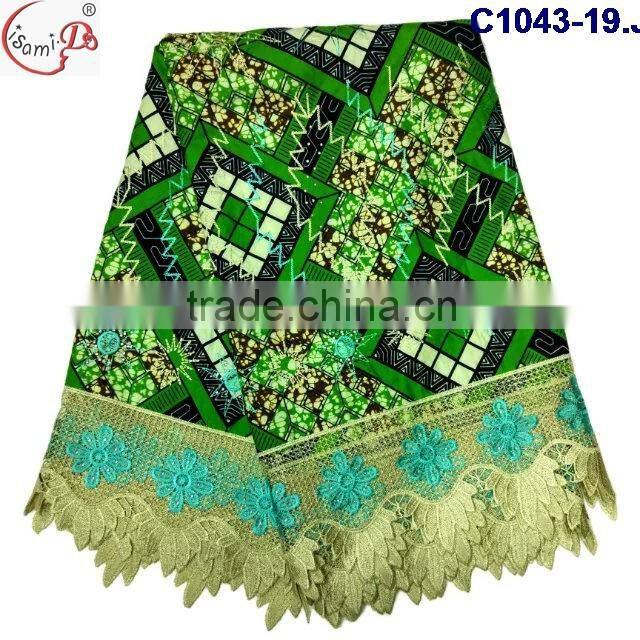 C1043-(14-25)A variety of the newest design of the wax lace different design styles and different patterns for your choice