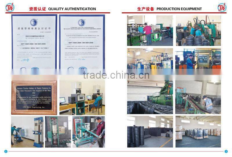 10x1 semi pneumatic rubber tire with V smooth tread for agricultural planter