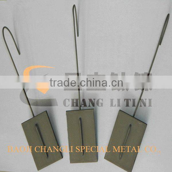 platinum coated titanium anode for drinking water purification