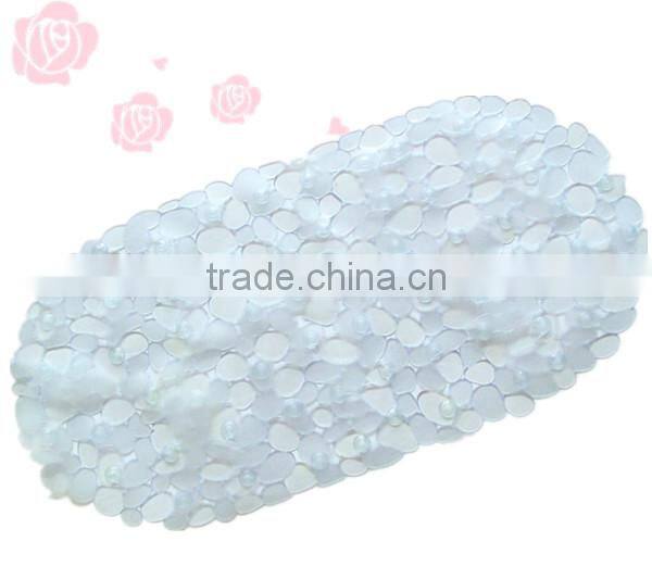 Oval pebble non-slip Bath Mat