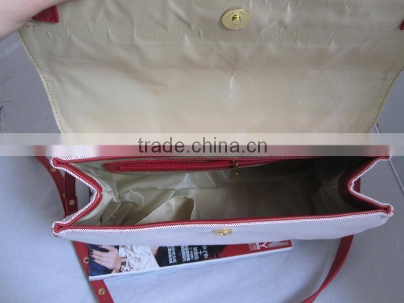 Hot selling fashion African wax print fabric shoulder bag wax cross boby bag