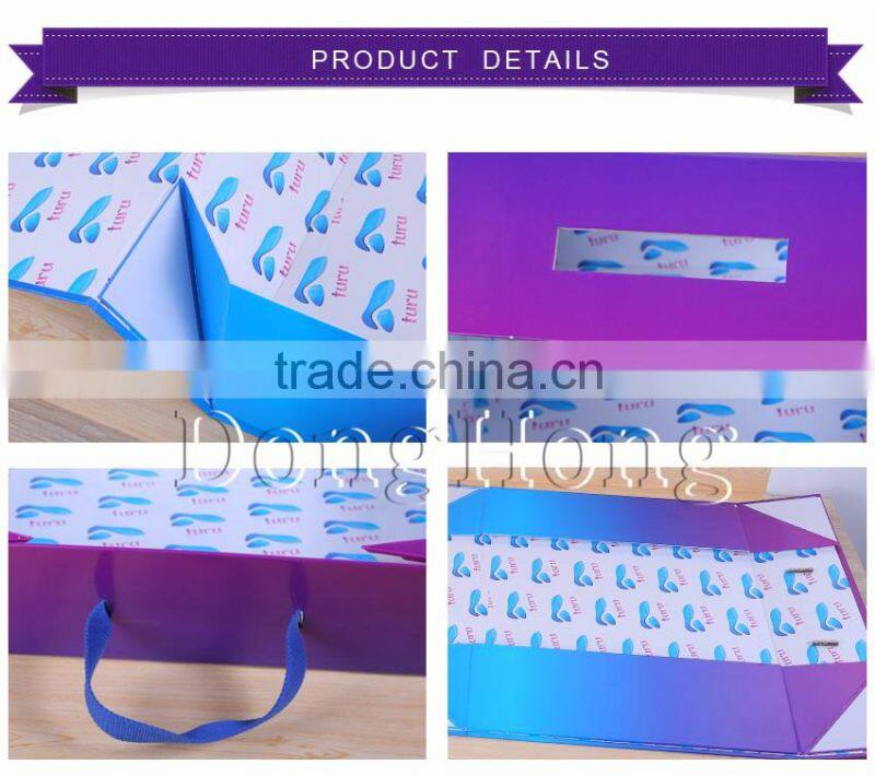 PREMIUM FLAT PACK LUXURY FOLDABLE MAGNETIC CLOSURE GIFT BOX