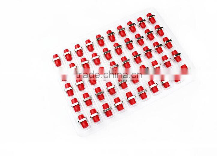 Singlemode simplex FC Square type fiber Optic Adapter /optical fc adapter