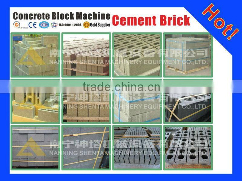 used for making kinds of blocks of automatic block production line
