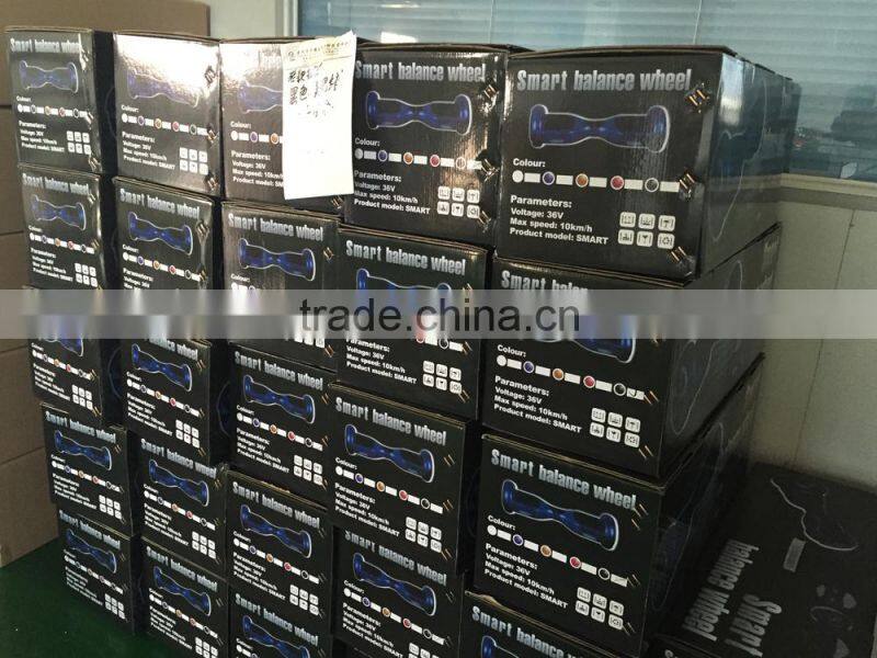 Two Wheels Smart Self Balancing Scooters Drifting Board with bluetooth speakers