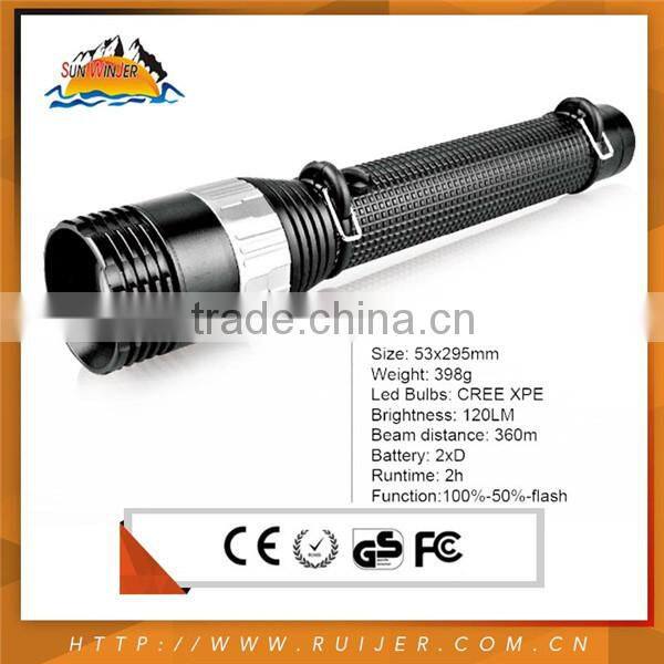 Best Quality High End China Made 3.7V Rechargeable Led Flashlight