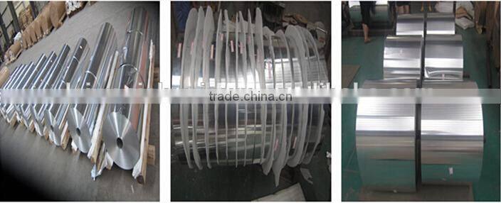 Aluminium foil for food and drink packaging