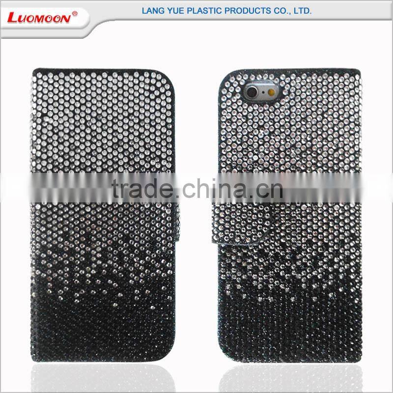 Two mobile phone PU cell phone case for android 5 inch leather case