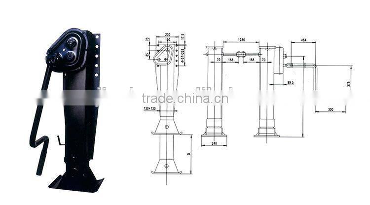 China popular American type outside landing gear with good gear box