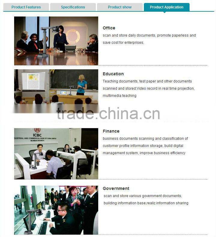 5.0mp support max a3 file size eloam usb document camera