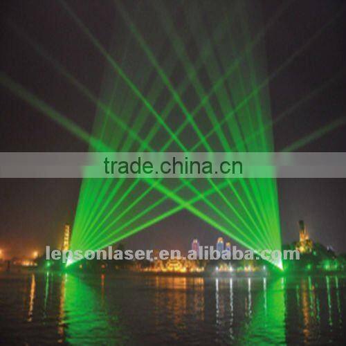 5W green animated DJ equipment laser light show
