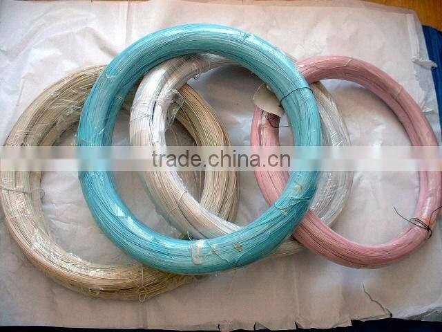 Factory price pvc coated steel wire(Skype:zheng.tommy1,Whatsapp/wechat:+8618032821161)