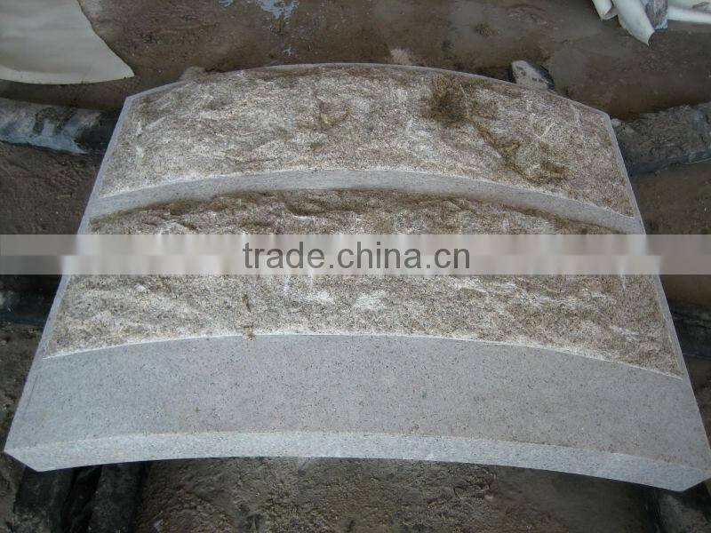 G682 yellow granite wall stone