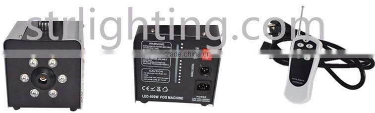 Cheap!!! Best factory price with high quality 900W led fog machine