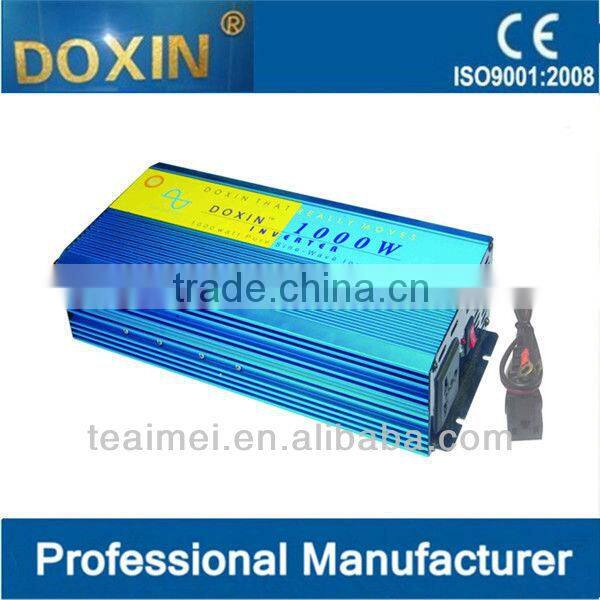 1000W 12v to 220v pure sine wave inverter with charger
