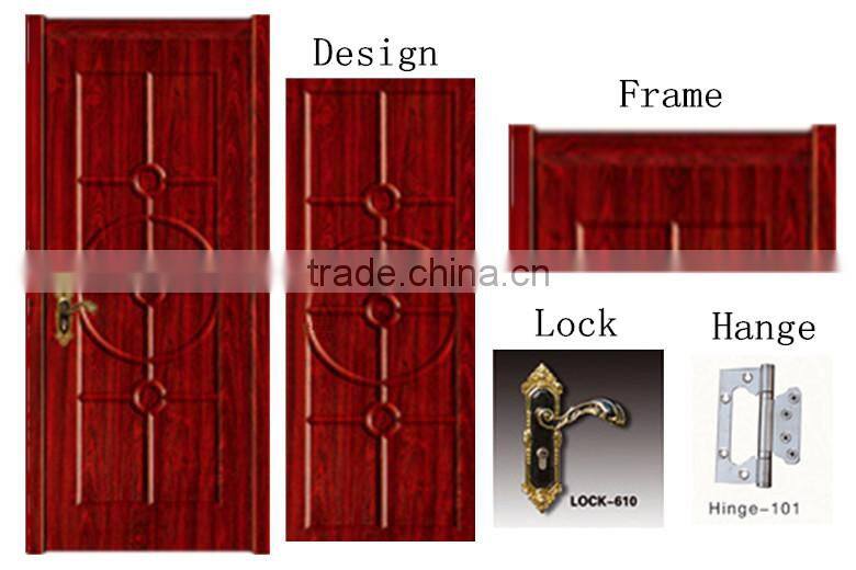 chinese factory supplier pvc mdf classic interior mdf armor room door