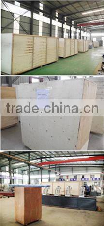 Vertical four points vinyl window welding machine