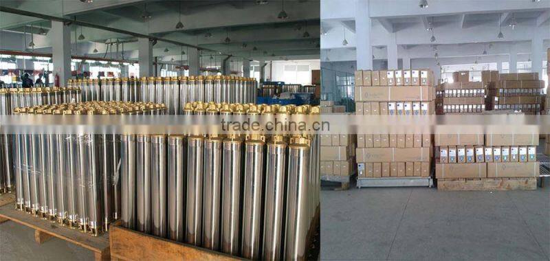 6SP30 6inch submersible borehole stainless steel water pump