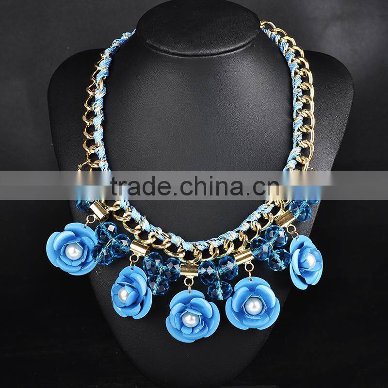 Alloy fashion necklace 2015 branded jewelry
