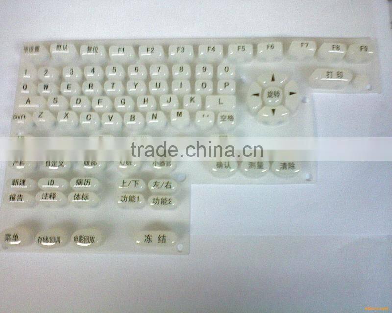 Custom Silicone Rubber switch keypad silicon keypad