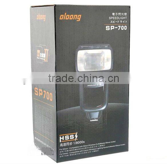 Oloong SP-700 high speed 1/8000s GN60 master control camera speedlite flash for Canon