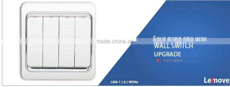 hot sell electronic light 4 gang 2 way switch