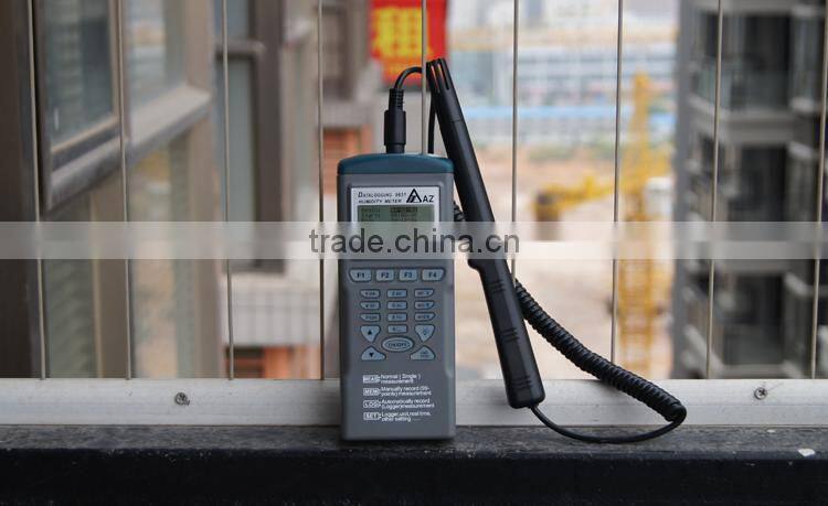 AZ9651 Handheld Precision RS232 External Temperature Humidity Datalogger Hygrometer Logger