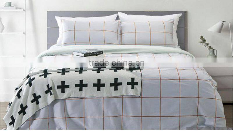 100 Polyester Brushed Microfiber Pigment Printed Bedding Set,Microfiber Duvet Cover Set