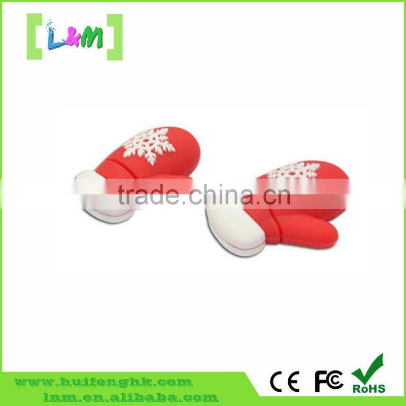 New Arrival Gift Christmas pvc usb flash drive for free sample free shipping 2015