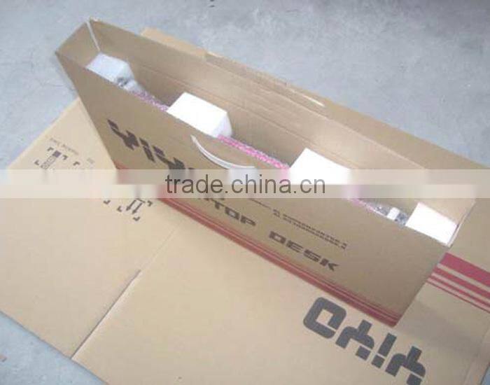 Portable folding laptop swivel table with adjustable height