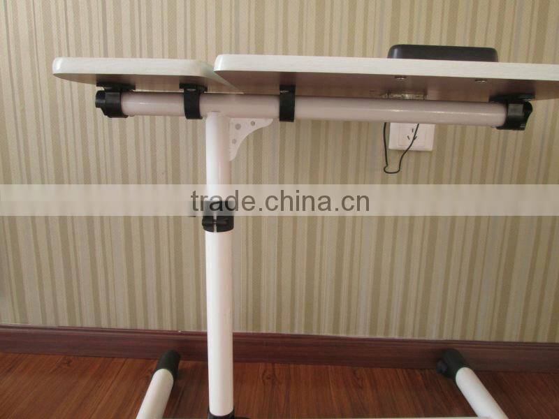 Height Adjustable Laptop Table Over Bed Table