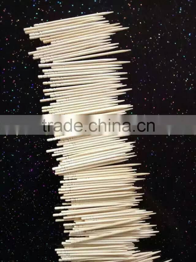 Ecofriendly bamboo toothpick Disposable bamboo round stick