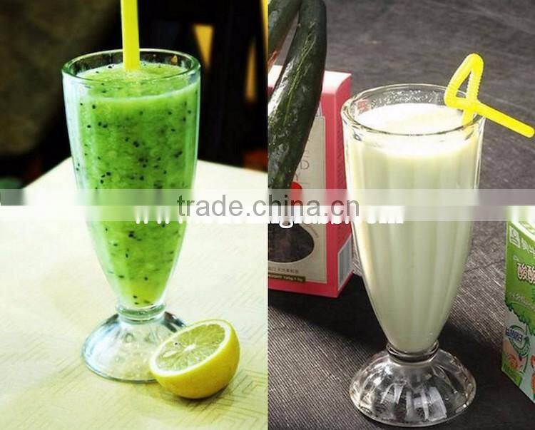 350ml glass milkshake cup