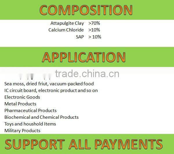 Montmorillonite supplier for desiccant DMF Free