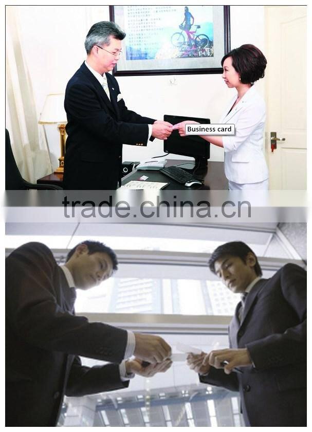 Vertical leather credit card case for business cards