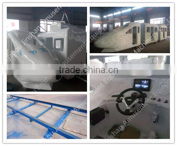 Hot! Outdoor playground high speed electric train for kids park