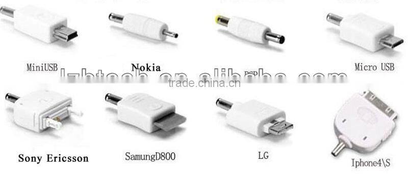 universal portable mobile charger,ultra slim USB power bank,external battery charging station