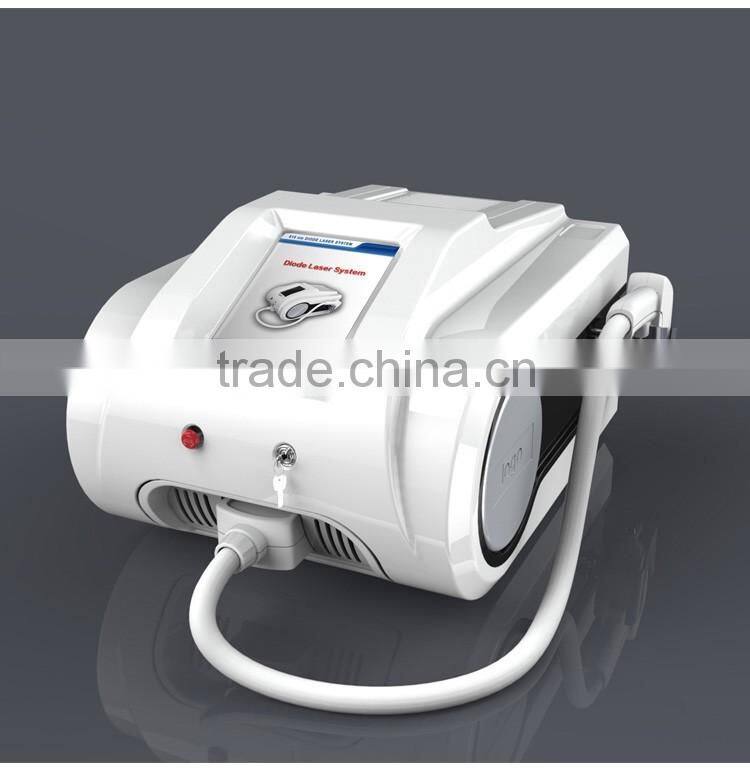 Big spot size portable diode laser 810 hair removal machine/ laser hair removal machine