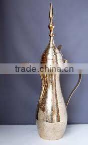 Arabic Brass Dallah Tea Coffee Pot, Arabic Dallah