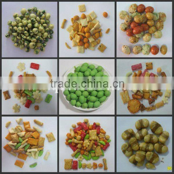 mixed rice cracker snacks