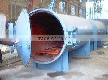 Industry rubber sulphurized autoclave