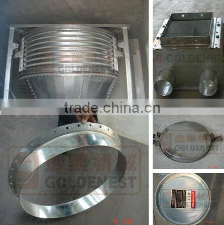 Goldenest hot-galvanized sheet poultry silo