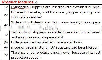 drip irrigation tube
