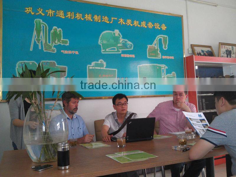 wood chips charcoal machine/high efficency,good quality biomass briquette charcoal