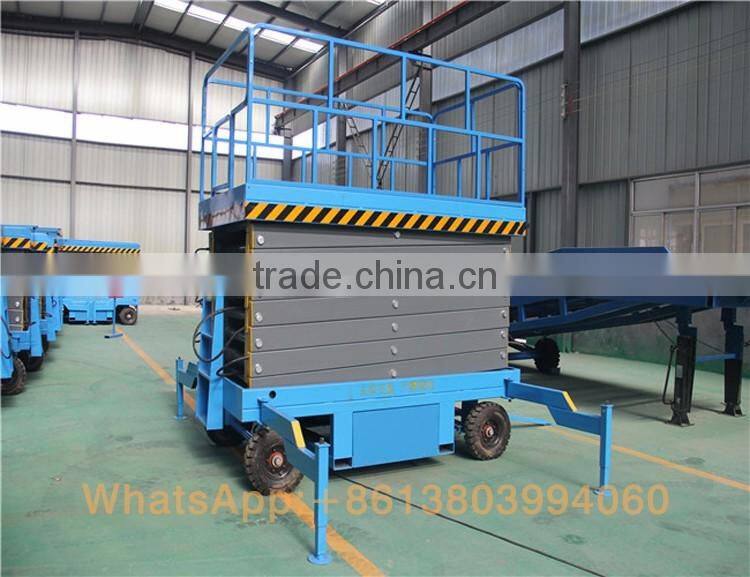 4-18 meters height hydraulic elevator machine lifting tools lifting platform equipment