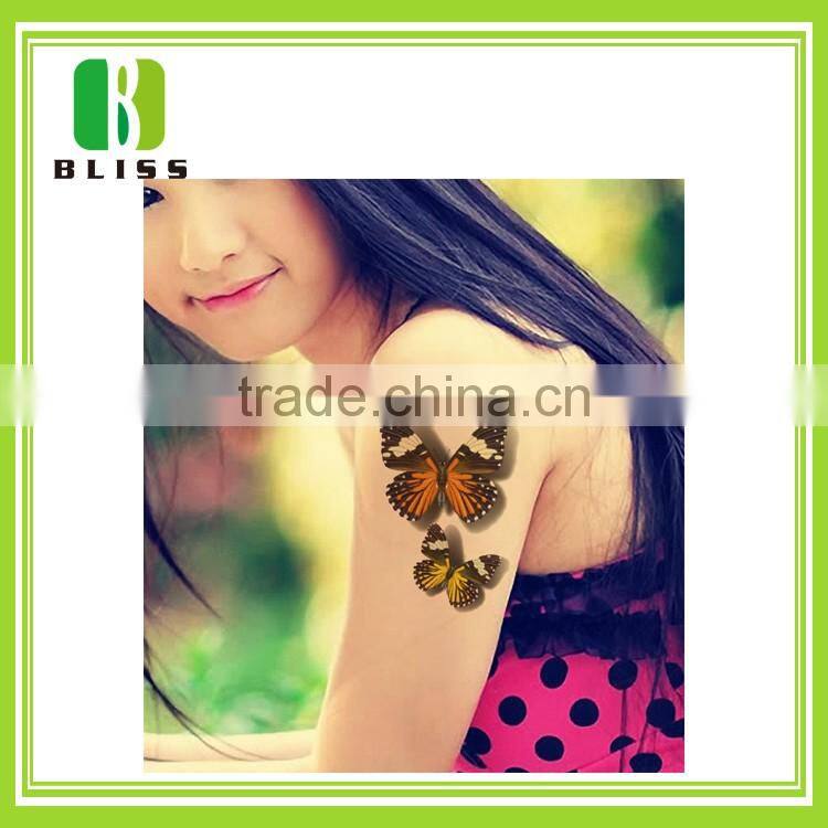 Newest body art long lasting prints tattoo paper body temporary tattoo stickers