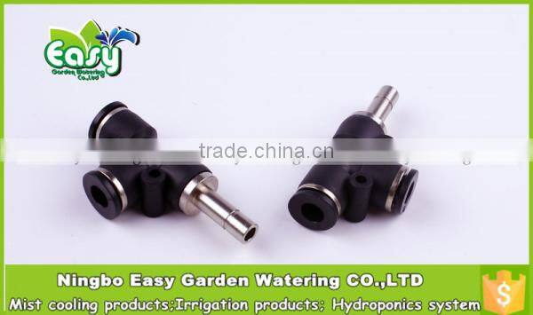 6mm Pneumatic Quick slip lock Tee connector.Quick connector.pneumatic Tee fitting. for hydro-pnuematic technology