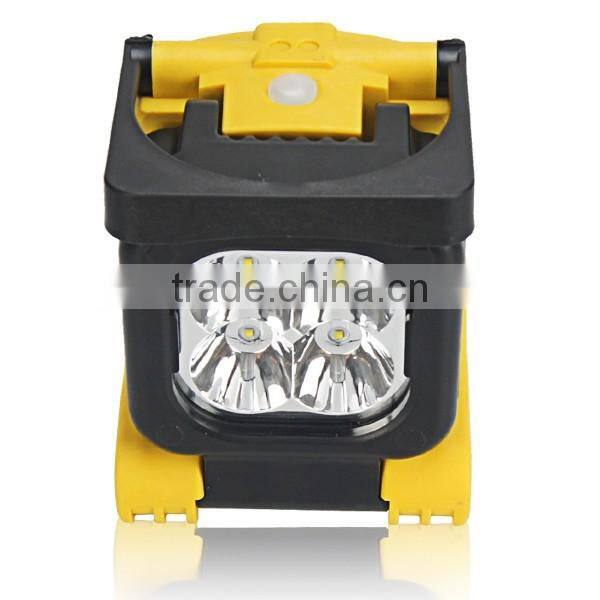 battery rechargeable 12w handhled spotlight for car repair