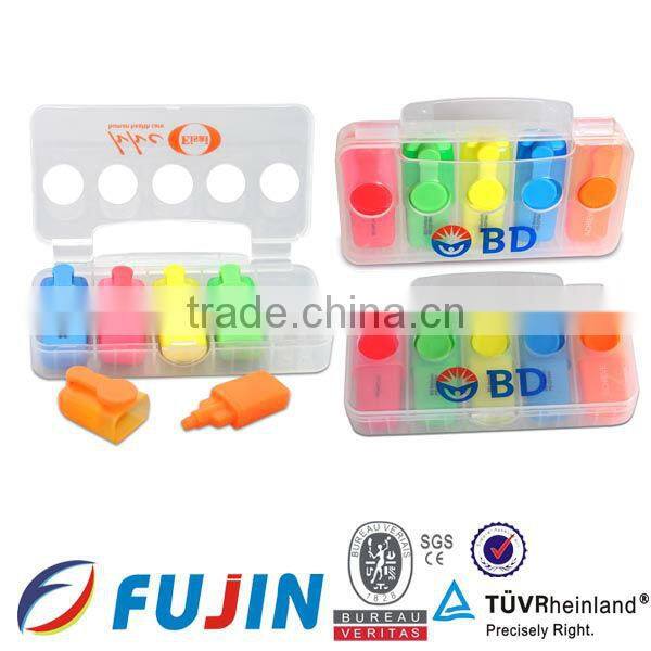 mini colored highlighters stationery set cheap item to sell