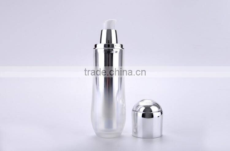 Wholesale empty luxury cosmetic bottle packaging airless lotion bottle